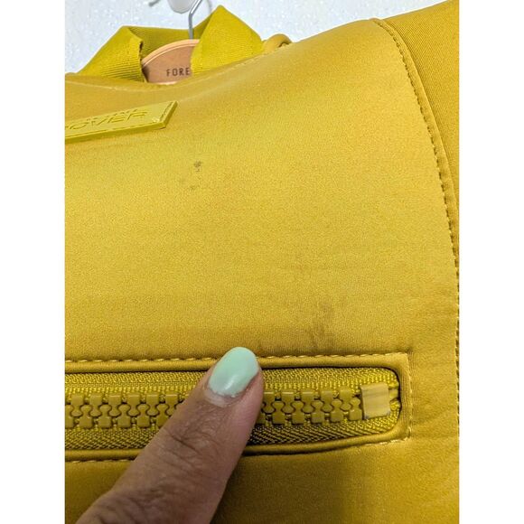 Dagne Dover indi diaper bag backpack mustard yellow color